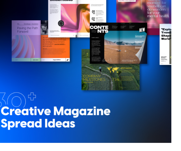 Magazine Pages Ideas