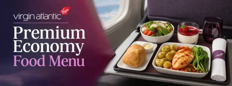 image-34 Virgin Premium Economy Food Drink Menu