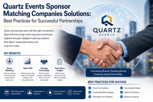 Quartz Events Sponsor Matching Companies Solutions